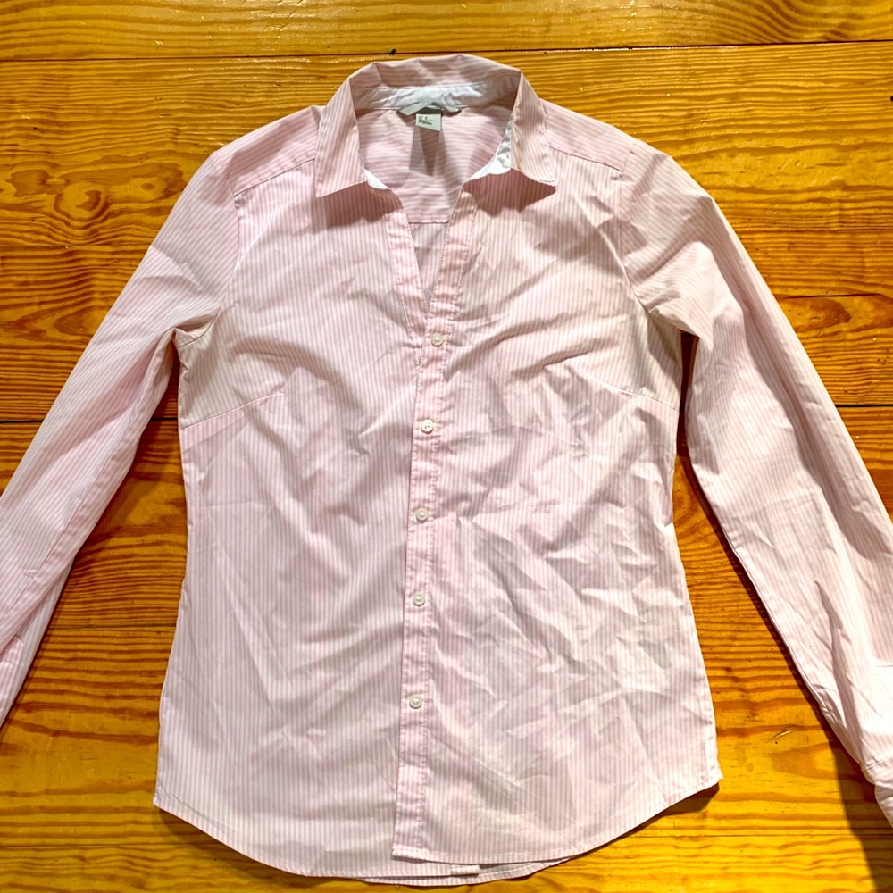 H&M women’s button down dress top